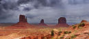 Stormy Monument Valley